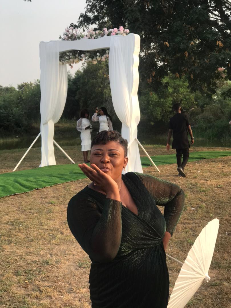 First Lady Mrs Gifty Akua Amponsah portrait