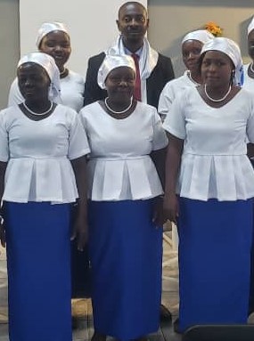 Church artwork and interior details